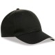 Cappellino 6 pannelli nero personalizzato K18064N