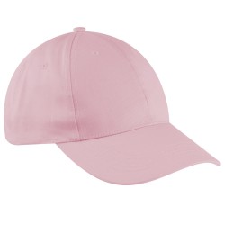 Cappellino 6 pannelli rosa personalizzato K18061RS