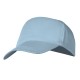 Cappellino 7 pannelli blu sky personalizzato K18016SK