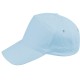 Cappellino 7 pannelli blu sky personalizzato K18016SK