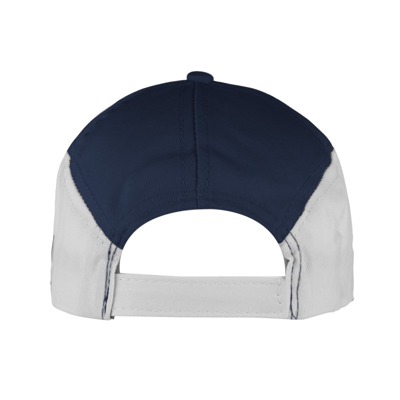 Cappellino 8 pannelli blu navy personalizzato K18097NY