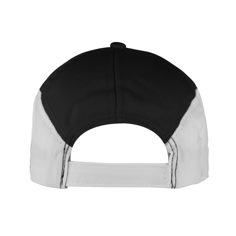 Cappellino 8 pannelli nero personalizzato K18097N