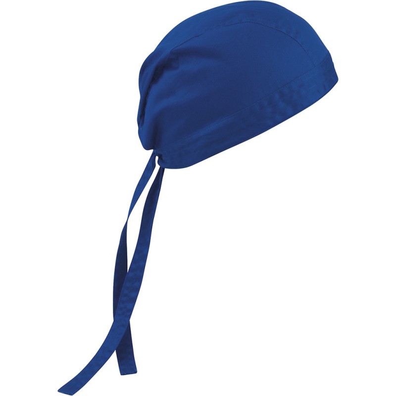 Cappellino a bandana blu royal personalizzato K18036BL