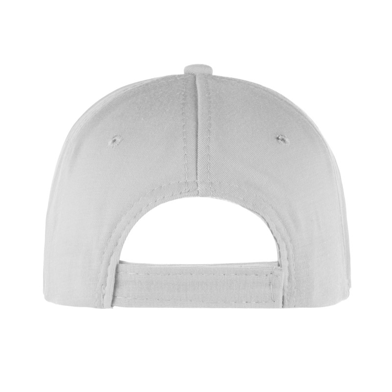 Cappellino bimbo 5 pannelli bianco personalizzato K18158B