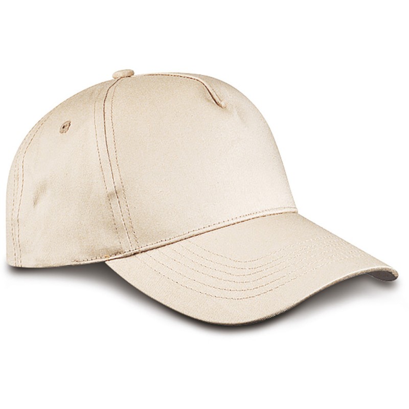 Cappellino bimbo 5 pannelli natural personalizzato K18158NT
