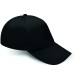 Cappellino bimbo 5 pannelli nero personalizzato K18158N