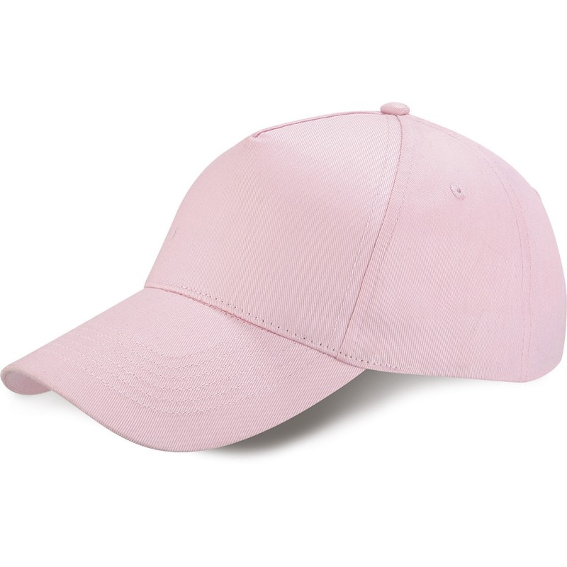 Cappellino bimbo 5 pannelli rosa personalizzato K18158RS