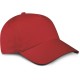 Cappellino bimbo 5 pannelli rosso personalizzato K18158R