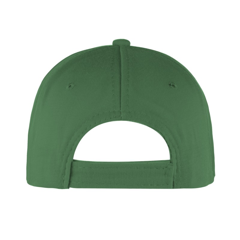 Cappellino bimbo 5 pannelli verde personalizzato K18158V