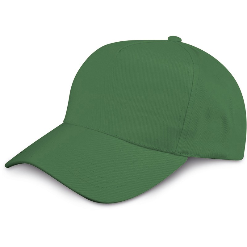 Cappellino bimbo 5 pannelli verde personalizzato K18158V