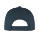 Cappellino bimbo5 pannelli blu navy personalizzato K18158NY