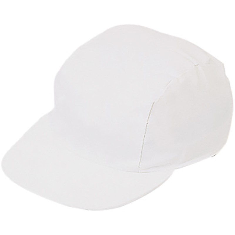 Cappellino ciclista in cotone bianco personalizzato K18026B
