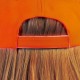 Cappellino golf 5 pannelli arancione personalizzato K18019A