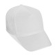 Cappellino golf 5 pannelli bianco personalizzato K18024B