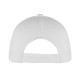 Cappellino golf 5 pannelli bianco personalizzato K18024B