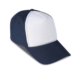 Cappellino golf 5 pannelli blu navy personalizzato K18015NY