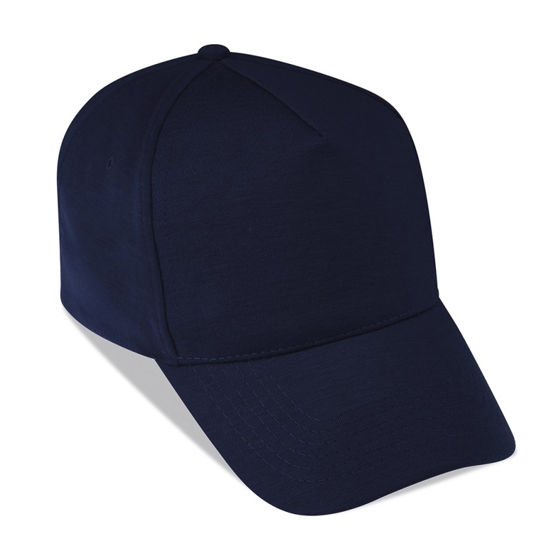 Cappellino golf 5 pannelli blu navy personalizzato K18024NY
