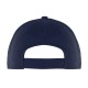 Cappellino golf 5 pannelli blu navy personalizzato K18024NY