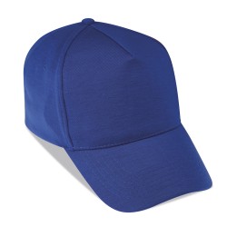 Cappellino golf 5 pannelli blu royal personalizzato K18024BL