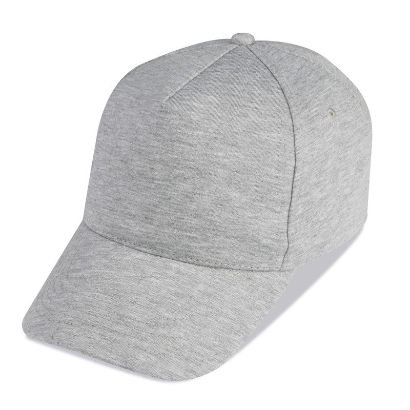 Cappellino golf 5 pannelli grigio personalizzato K18024GR