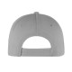 Cappellino golf 5 pannelli grigio personalizzato K18040GR