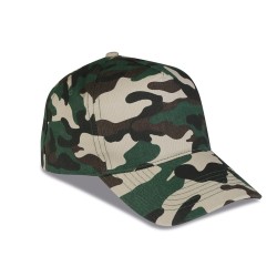 Cappellino golf 5 pannelli mimetico personalizzato K18086