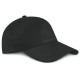 Cappellino golf 5 pannelli nero personalizzato K18040N
