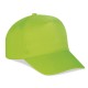Cappellino golf 5 pannelli verde acido personalizzato K18019VA