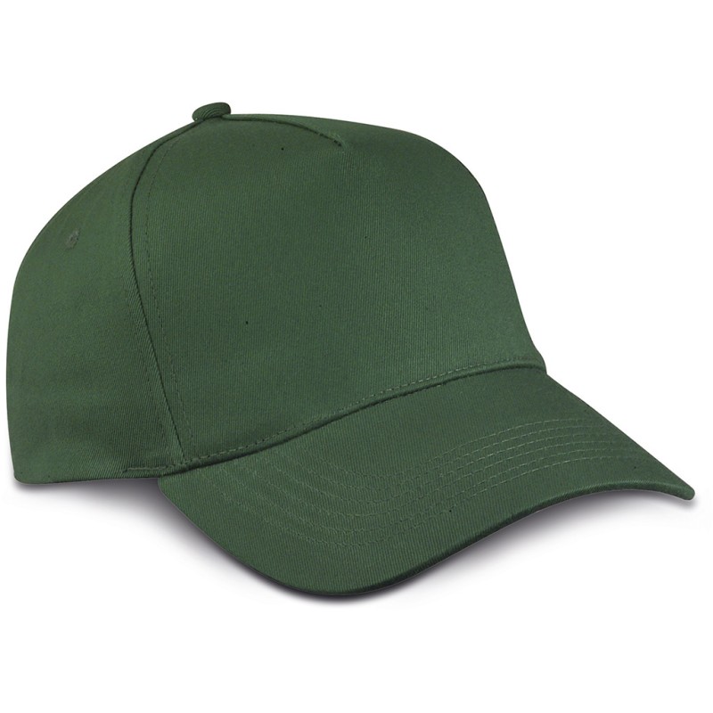 Cappellino golf 5 pannelli verde inglese personalizzato K18040VI