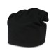 Cappellino in jersey in poliestere nero personalizzato K18030N