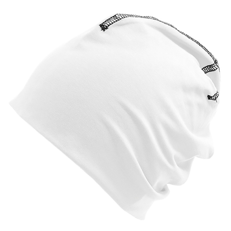 Cappellino jersey bianco personalizzato K18199B