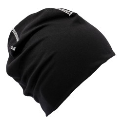 Cappellino jersey nero personalizzato K18199N