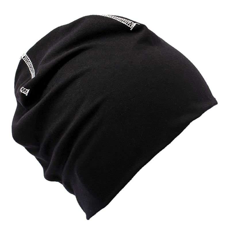 Cappellino jersey nero personalizzato K18199N