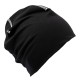 Cappellino jersey nero personalizzato K18199N