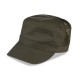 Cappellino militare mesh in cotone e poliestere verde militare personalizzato K18056VM
