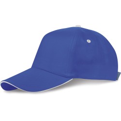 Cappello blu royal/bianco personalizzato K18043BL/B