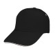 Cappello nero personalizzato K18043N