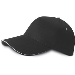 Cappello nero personalizzato K18043N