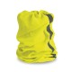 Fascia multiuso reflex colori fluorescenti in poliestere giallo personalizzato K18137G