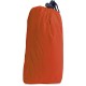 Giacca antipioggia con sacchetto in poliestere arancione personalizzata K18503A