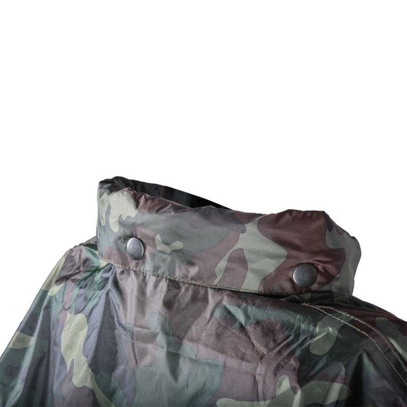 Giacca mimetica antipioggia in poliestere personalizzata K18517