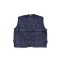 Gilet reporter multitasca blu royal/medium personalizzato K18650BL/M