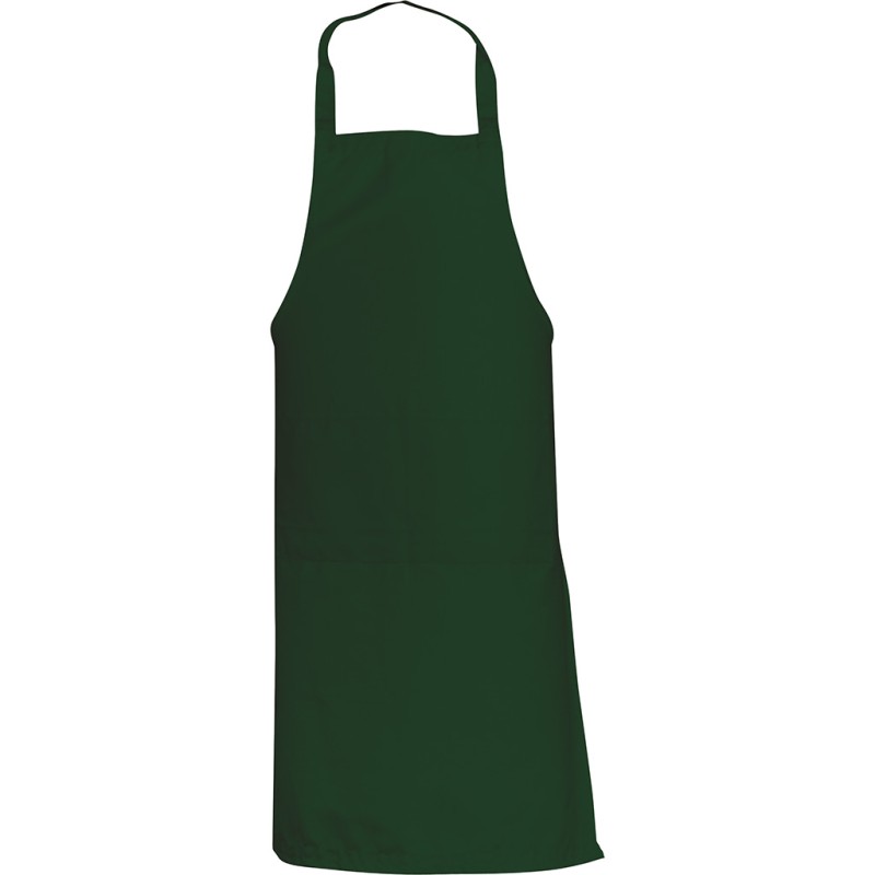 Grembiule da cucina classico verde inglese personalizzato K18190VI