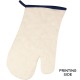Guanto da cucina in cotone blu navy personalizzato K18011NY
