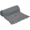 Sciarpa in pile con targhetta grigio personalizzato K18001GR