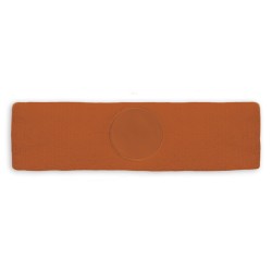 Fascia tergisudore in spugna arancione personalizzato K18010A
