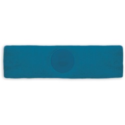 Fascia tergisudore in spugna blu royal personalizzato K18010BL