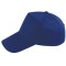 Cappellino 7 pannelli blu royal personalizzato K18016BL
