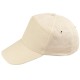 Cappellino 7 pannelli natural personalizzato K18016NT