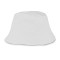 Cappellino miramare in cotone bianco personalizzato K18020B
